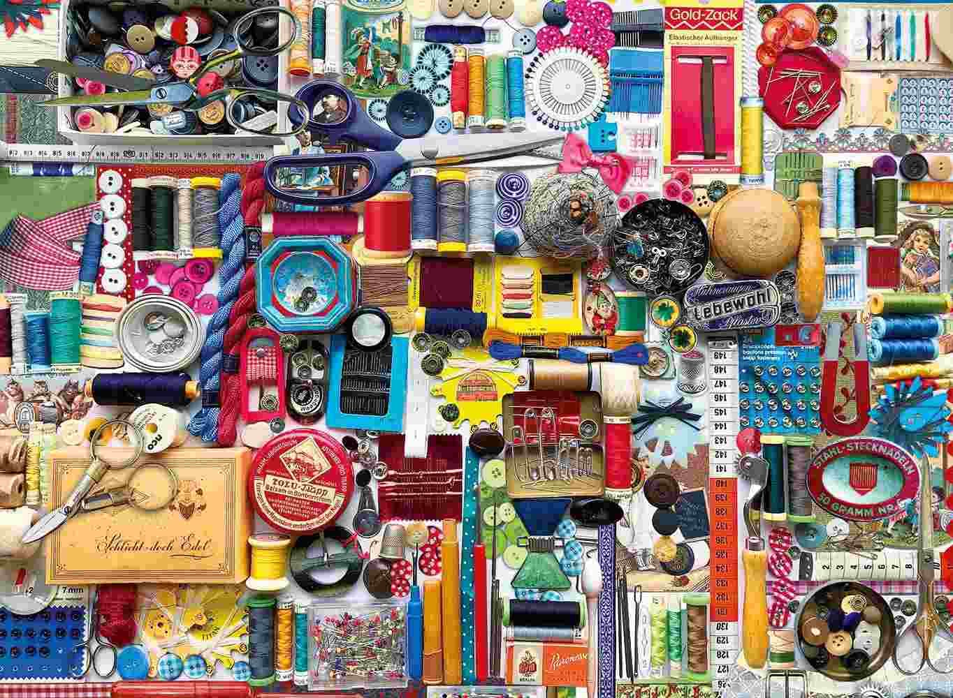 BlueBird - Puzzle Sewing Kit - 6000 dielov