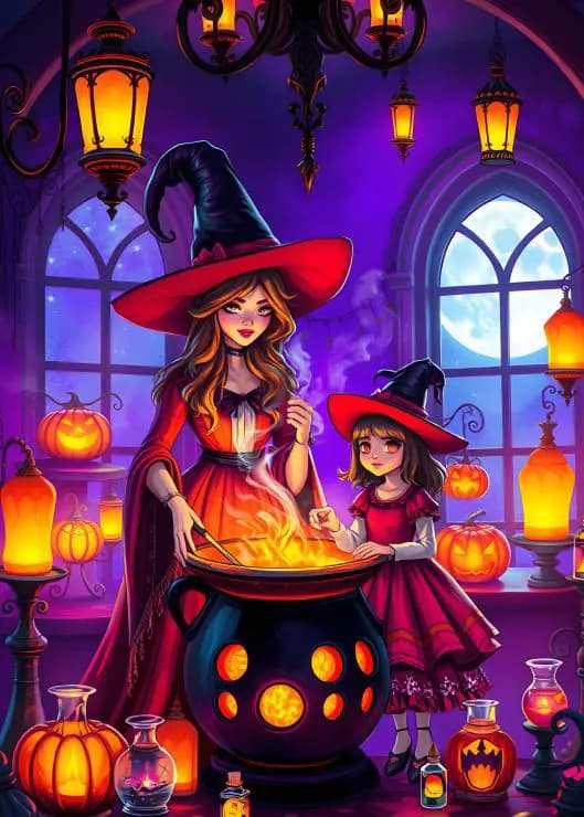 BlueBird - Puzzle Spells and pumpkins - 300 dielov