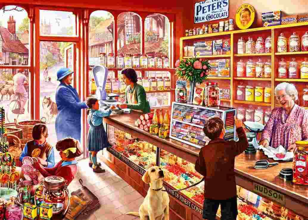 BlueBird - Puzzle Steve Crisp: Sweetshop - 500 dielov