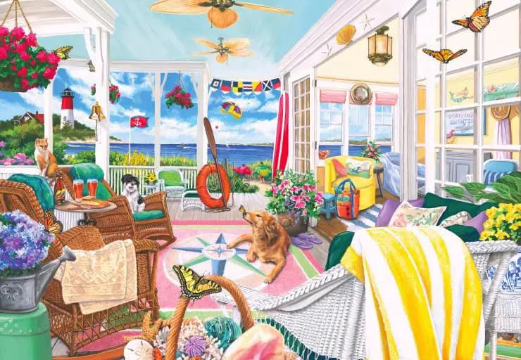 BlueBird - Puzzle Summer Porch - 1000 dielov
