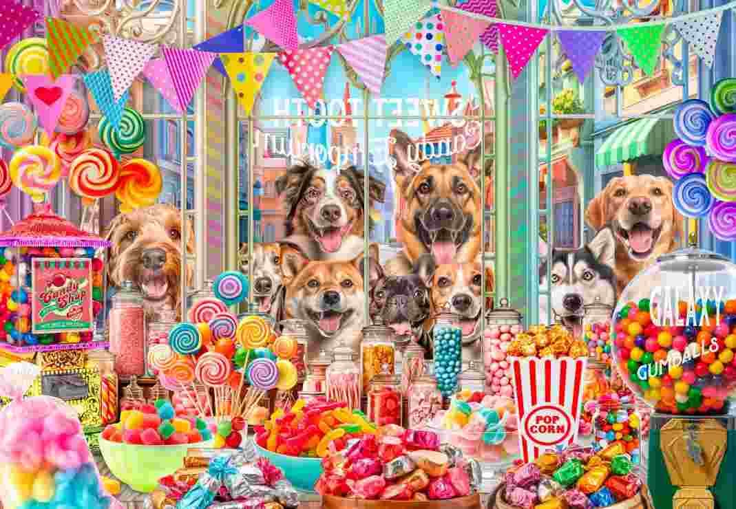 BlueBird - Puzzle Sweet Tooth Candy - 1000 dielov