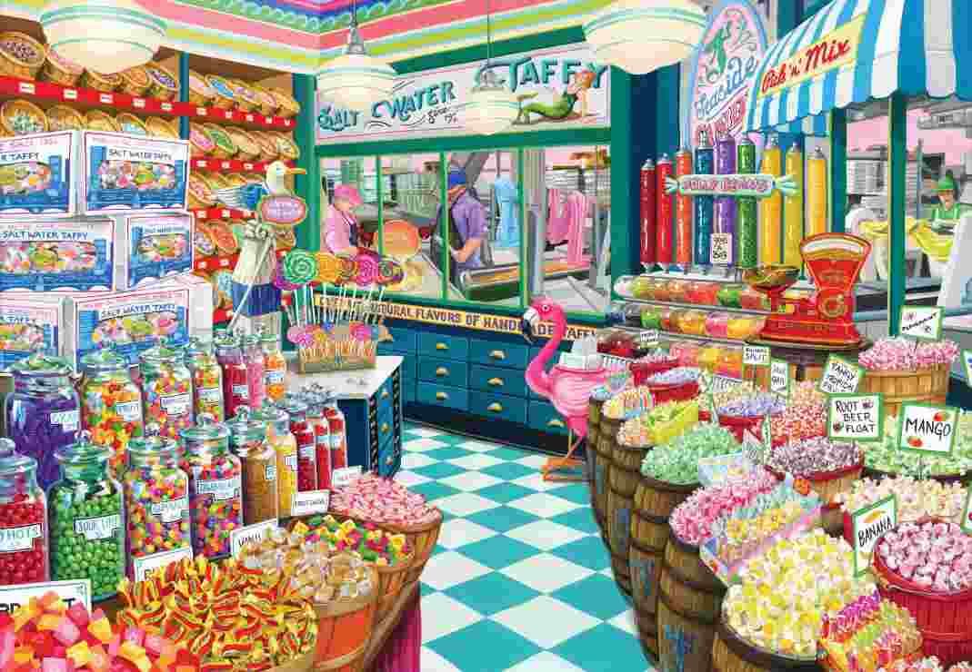 BlueBird - Puzzle Taffy Shop - 1000 dielov