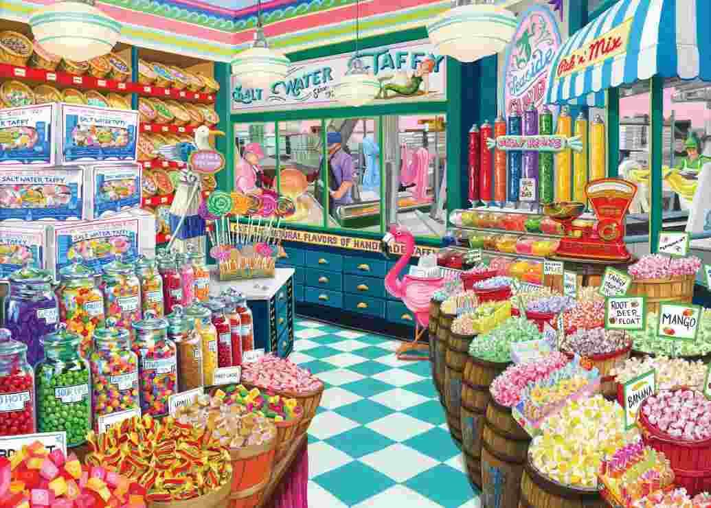 BlueBird - Puzzle Taffy Shop - 500 dielov