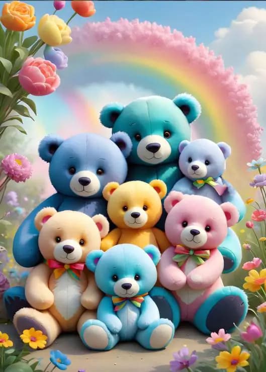 BlueBird - Puzzle Teddy Bears - 300 dielov