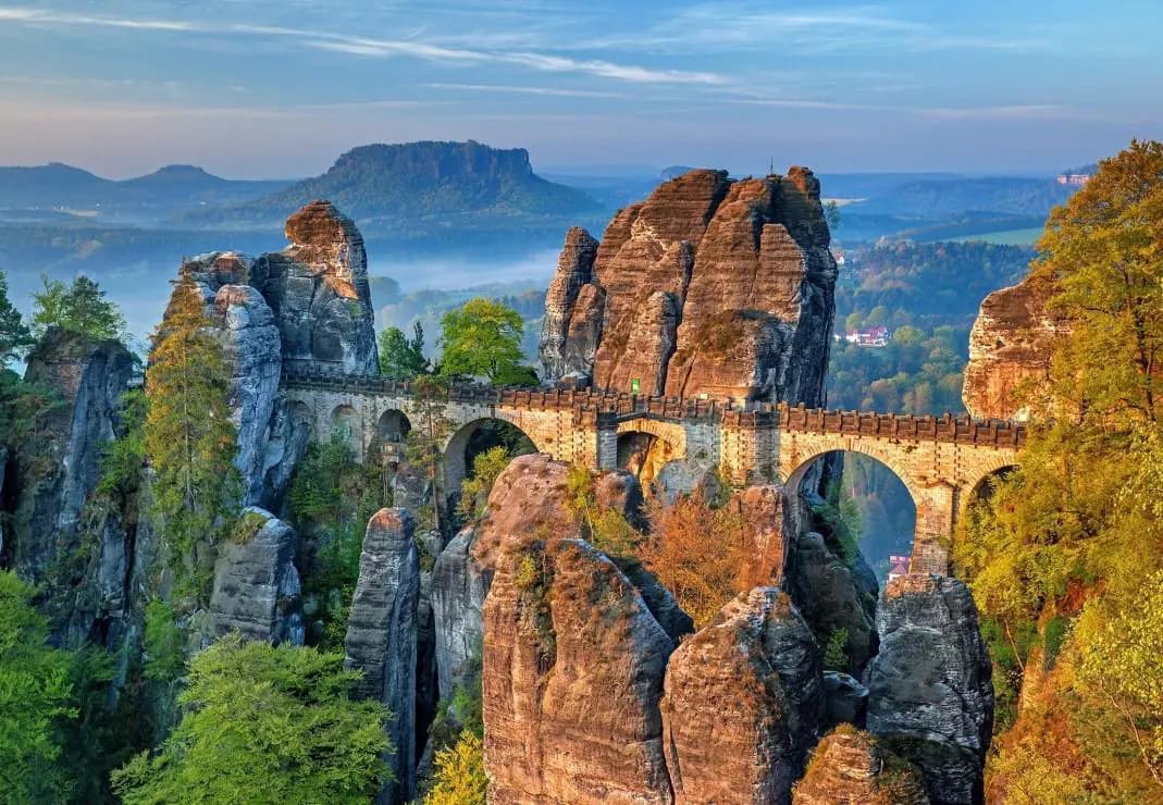 BlueBird - Puzzle The Bastei Bridge - 1000 dielov