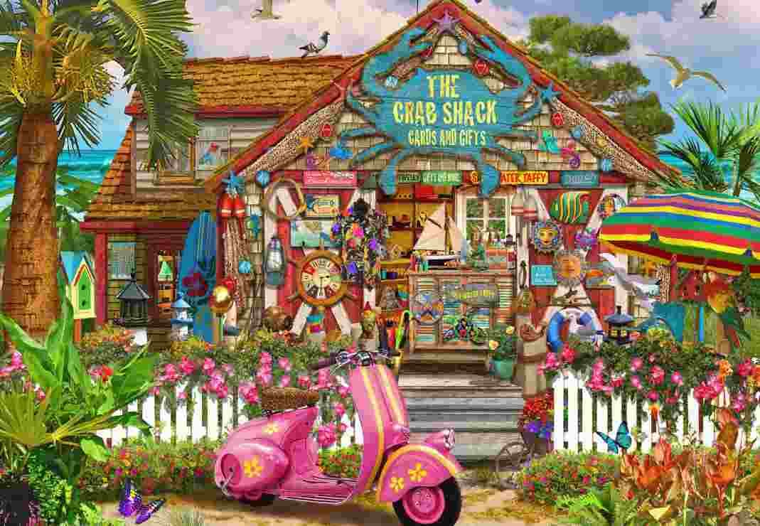 BlueBird - Puzzle The Crab Shack Gifts - 1000 dielov