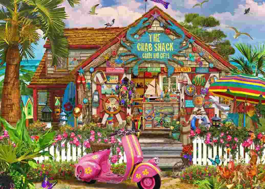 BlueBird - Puzzle The Crab Shack Gifts - 500 dielov