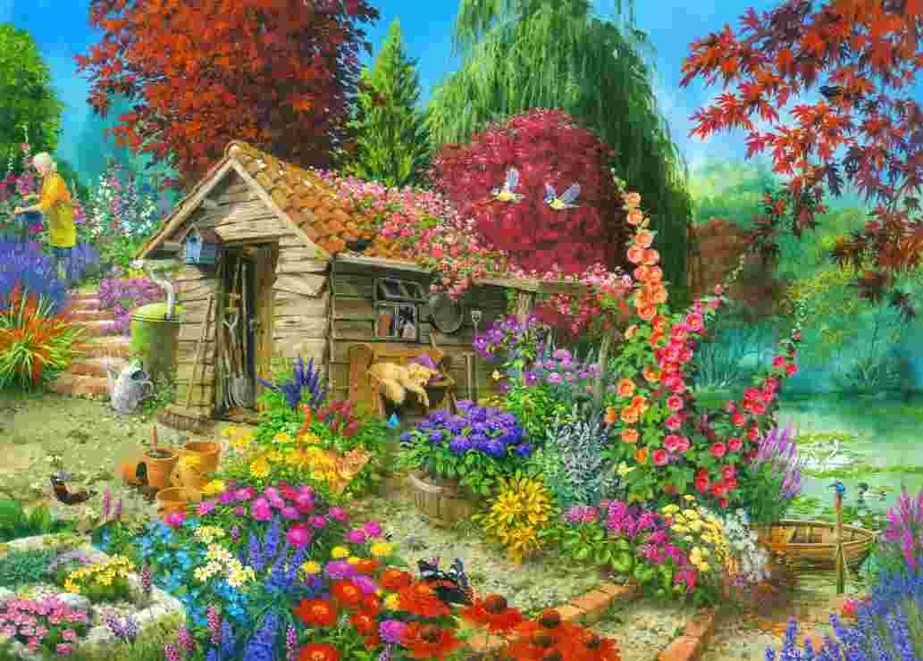 BlueBird - Puzzle The Garden Shed - 500 dielov