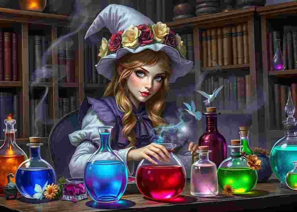 BlueBird - Puzzle The Potions Fairy - 300 dielov