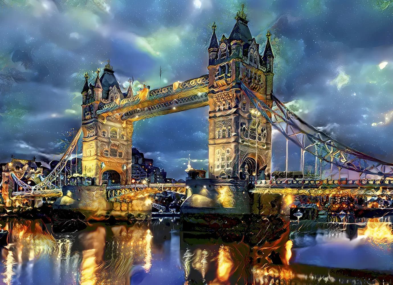 BlueBird - Puzzle Tower Bridge, England - 1000 dielov