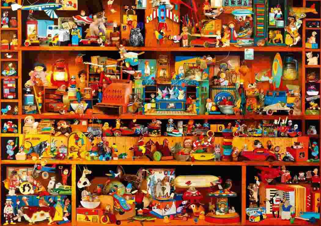 BlueBird - Puzzle Toys Tale - 1000 dielov