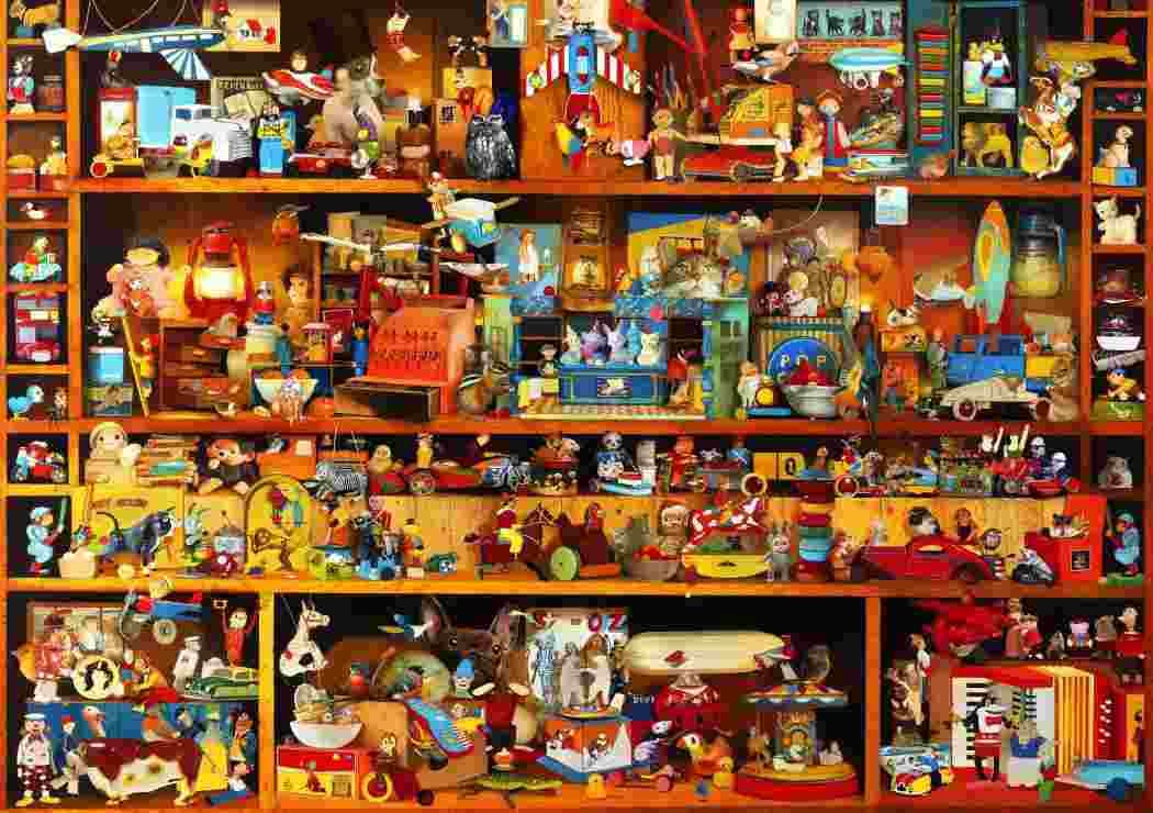 BlueBird - Puzzle Toys Tale - 1000 dielov