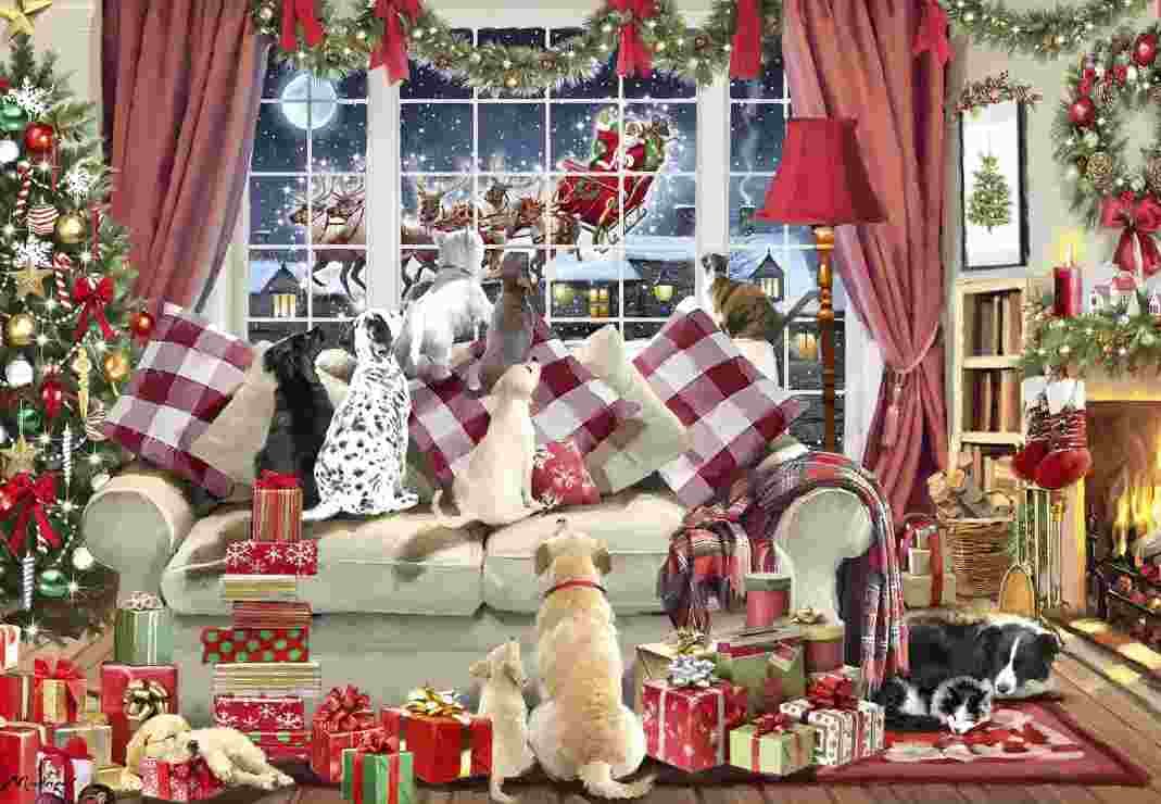 BlueBird - Puzzle Waiting for Santa - 1000 dielov