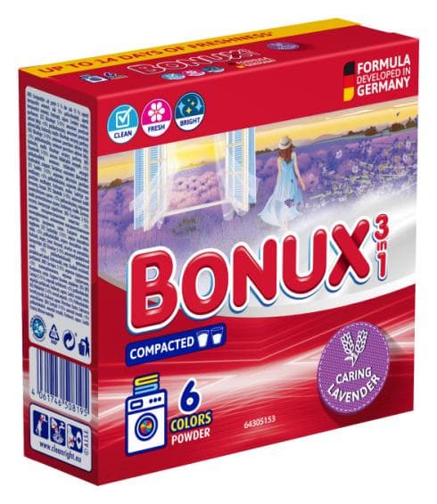 Bonux prací prášok 390g Color Lavender 6PD