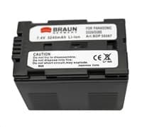 Braun akumulátor PANASONIC D320, D28, 3240mAh