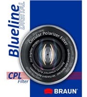 Braun C-PL BlueLine polarizační filtr 62 mm