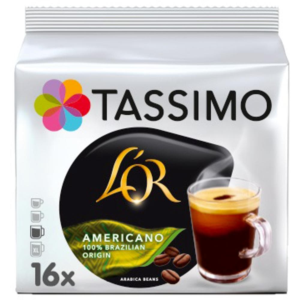BRAZIL Americano16 ks kapsuly TASSIMO