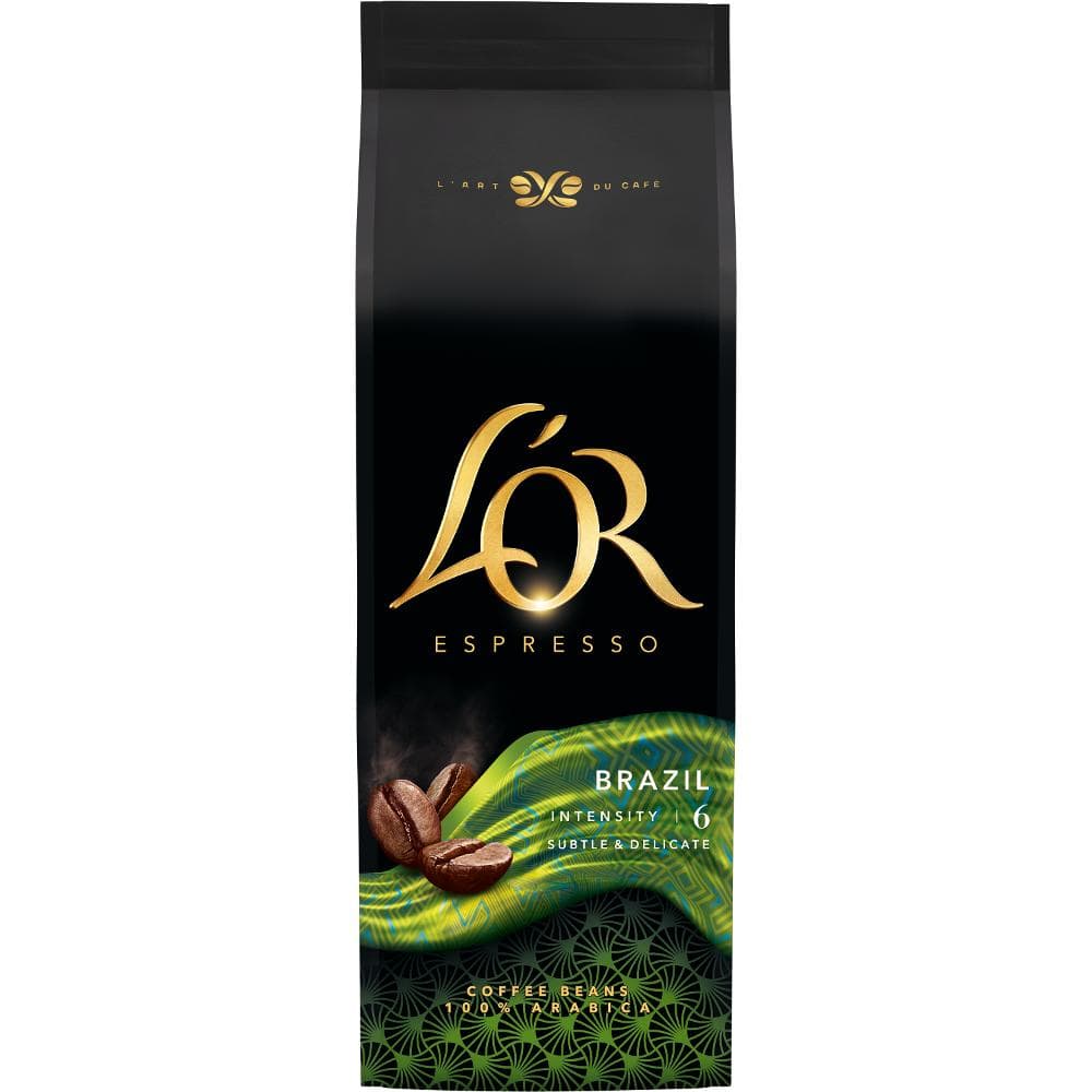 BRAZILIA ZRNKOVÁ KÁVA 500G LOR