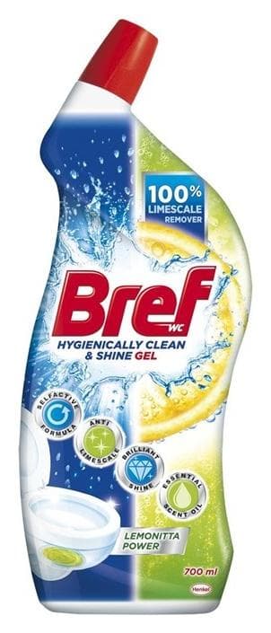 Bref WC Gel 700ml Hygiene Lemonita