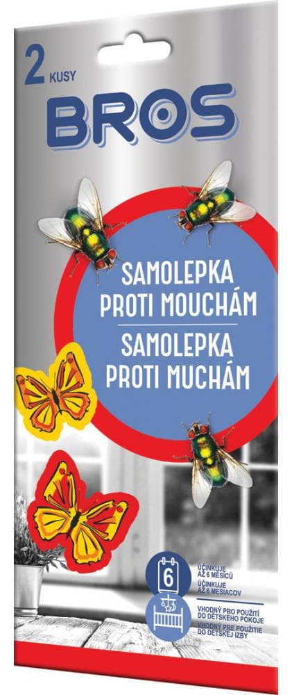Bros Samolepka proti muchám 2ks