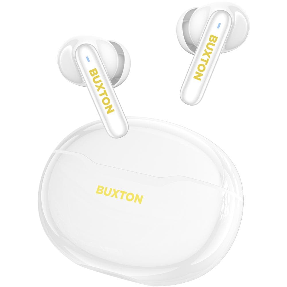 BTW 7200 WHITE TUYA TWS EARPHONES BUXTON