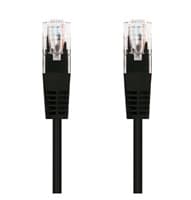 C-TECH kabel patchcord Cat5e, UTP, černý, 0,25m