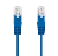 C-TECH kabel patchcord Cat5e, UTP, modrý, 3m