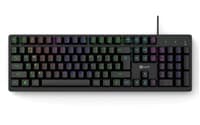 C-TECH Klávesnice Riven, Drátová USB, černá