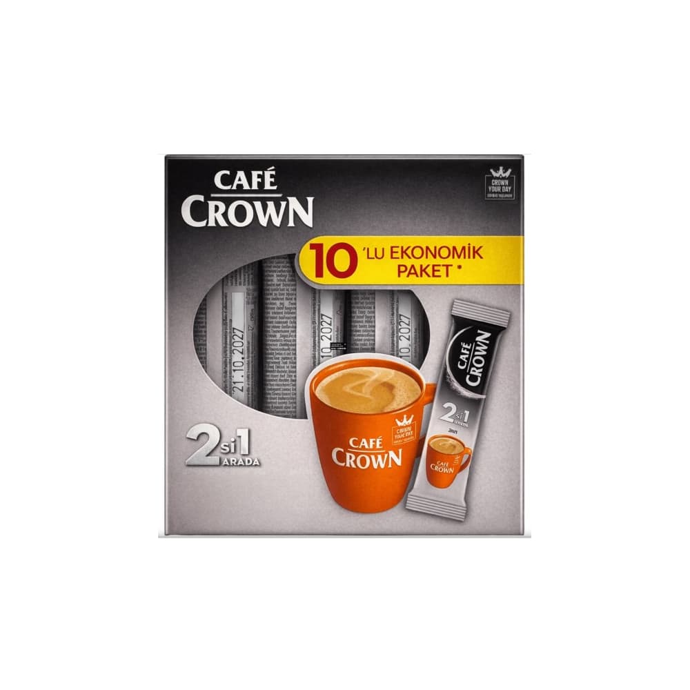 Café Crown Inštantná káva  2v1 10x11g