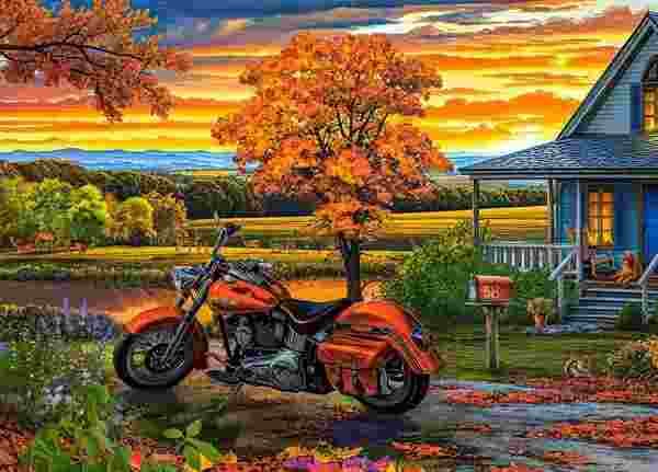 Castorland - Puzzle Autumn Ride - 180 dielov