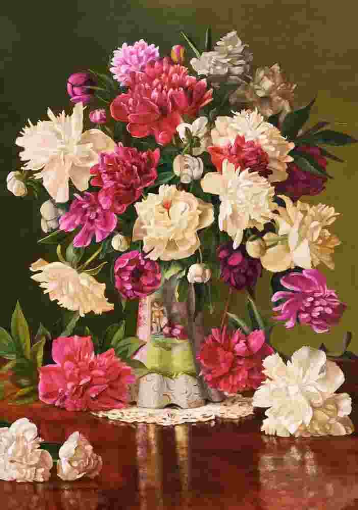 Castorland - Puzzle Beautiful Peonies - 500 dielov