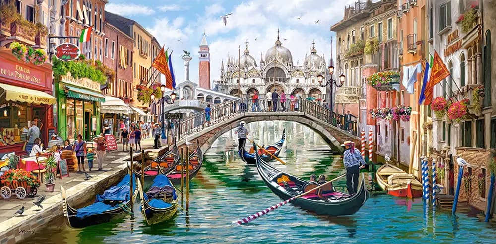 Castorland - Puzzle Charms of Venise - 4000 dielov