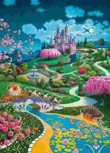 Castorland - Puzzle Cinderellas Castle - 180 dielov
