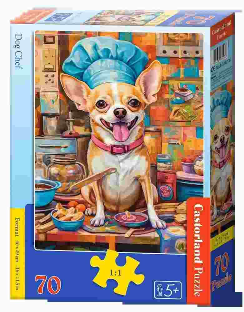 Castorland - Puzzle Dog Chef - 40-99 dielov