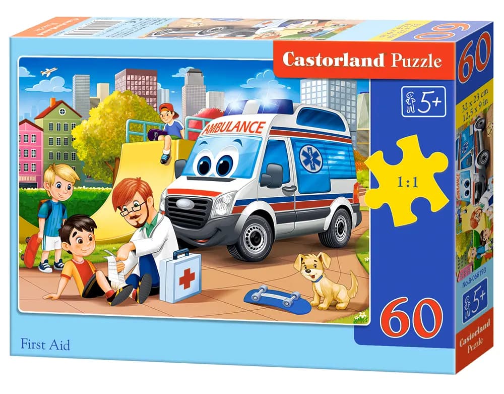 Castorland - Puzzle First Aid - 40-99 dielov