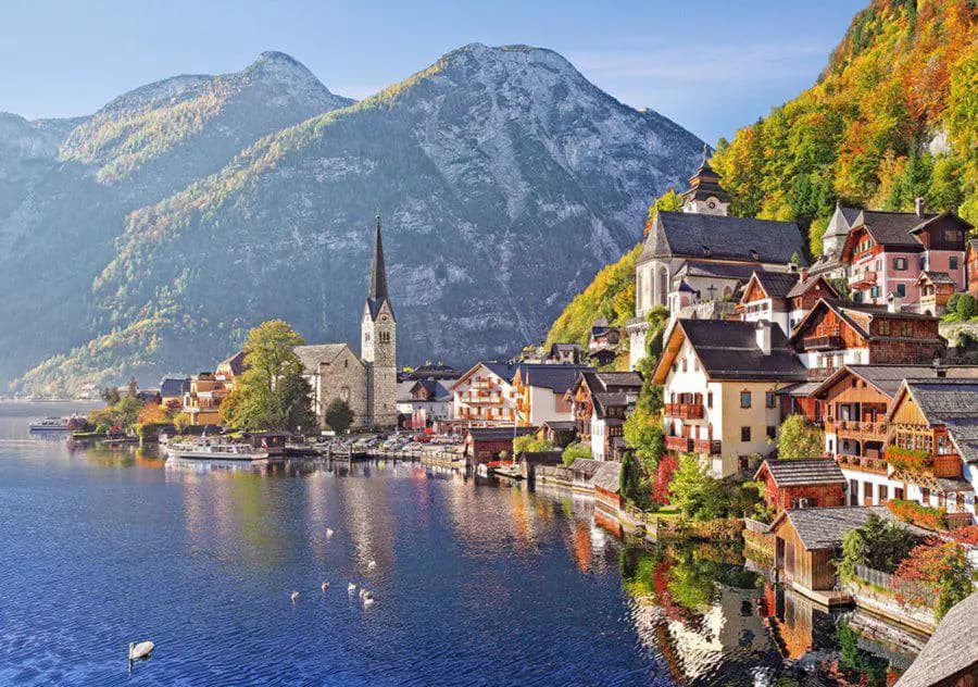 Castorland - Puzzle Hallstatt, Austria - 500 dielov