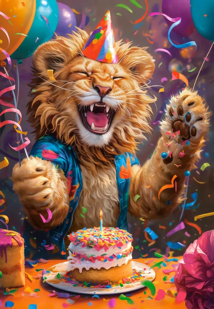 Castorland - Puzzle Happy Birthday! - 1000 dielov