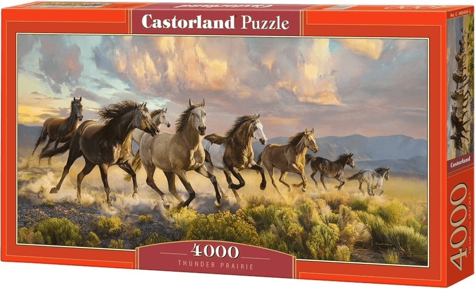 CASTORLAND Puzzle Hřmící prérie 4000 dílků