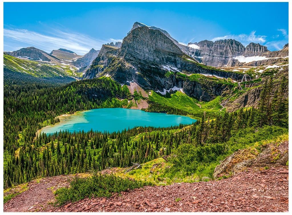 CASTORLAND Puzzle Jezero Grinnell 3000 dílků