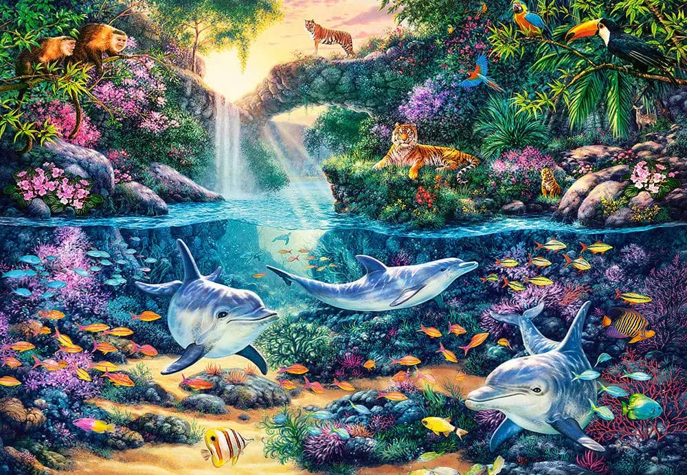 Castorland - Puzzle Jungle Paradise - 1500 dielov