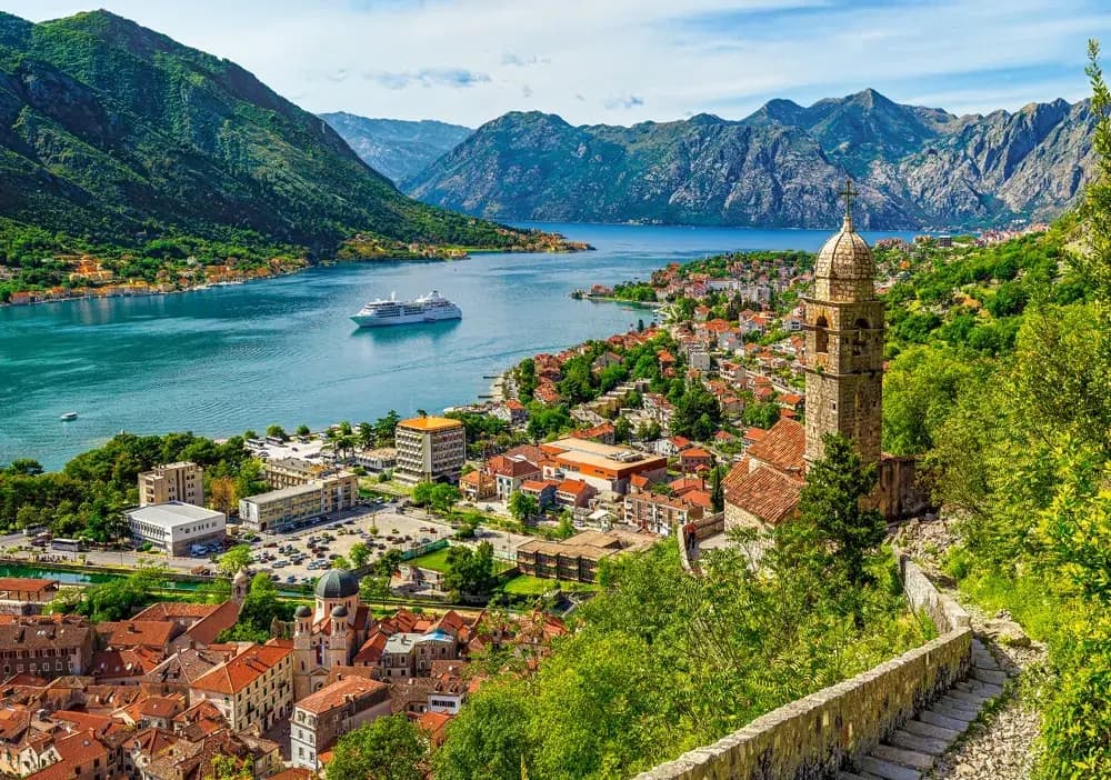 Castorland - Puzzle Kotor, Montenegro - 500 dielov