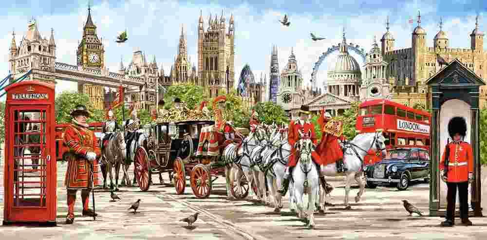 Castorland - Puzzle London - 4000 dielov