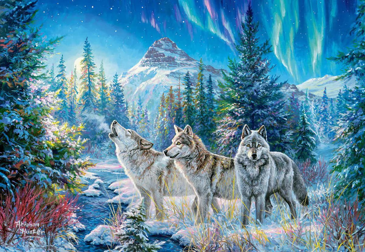 Castorland - Puzzle Moonrise Call - 1500 dielov