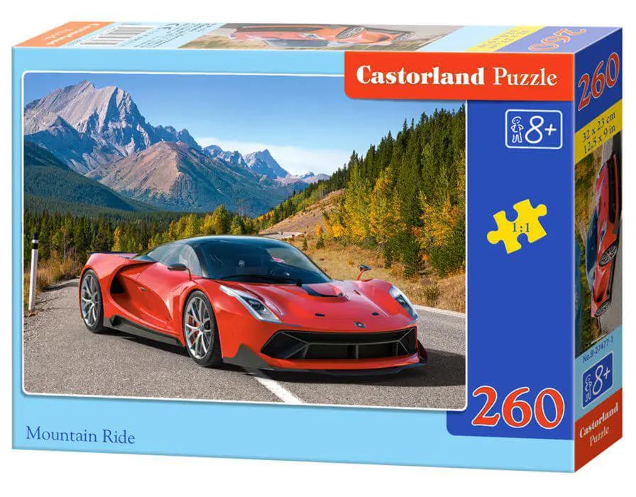 Castorland - Puzzle Mountain Ride - 260 dielov