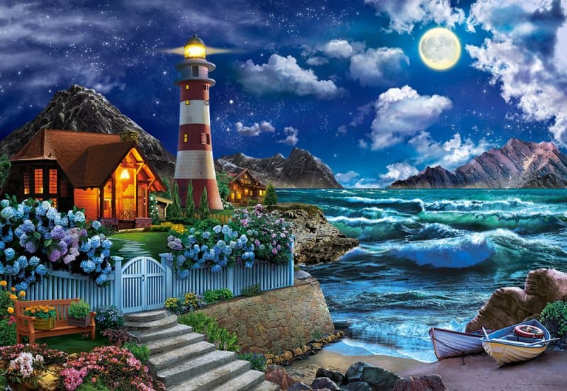 CASTORLAND Puzzle Noc námořníka 1000 dílků