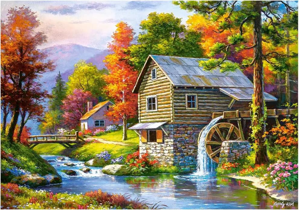 Castorland - Puzzle Old sutter´s mill - 500 dielov