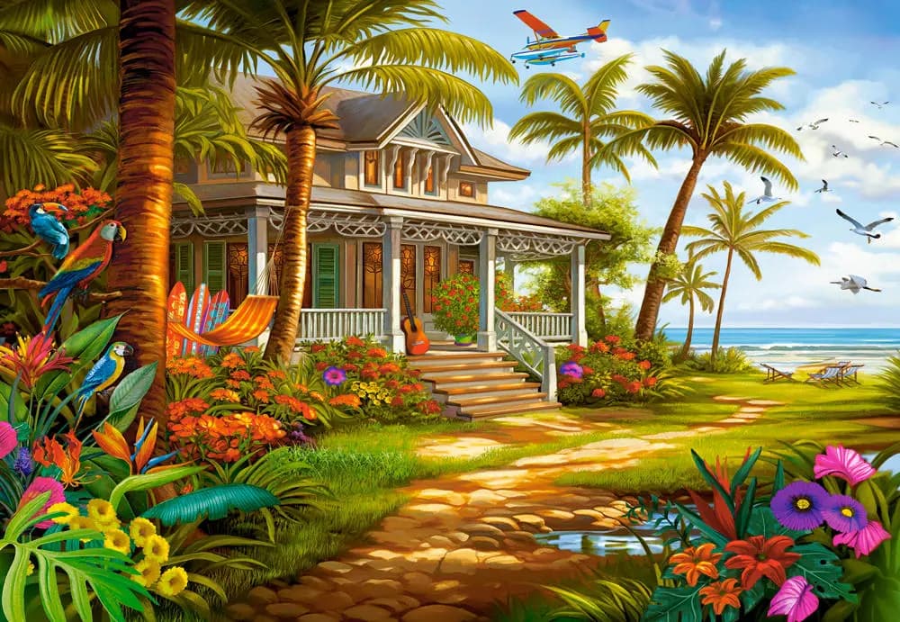 Castorland - Puzzle Palm House - 1500 dielov