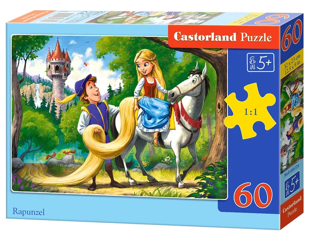 Castorland - Puzzle Rapunzel - 40-99 dielov
