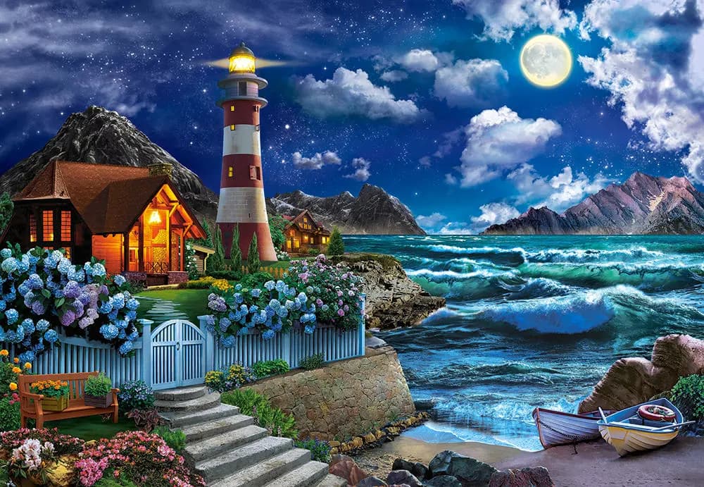 Castorland - Puzzle Sailor's night - 1000 dielov