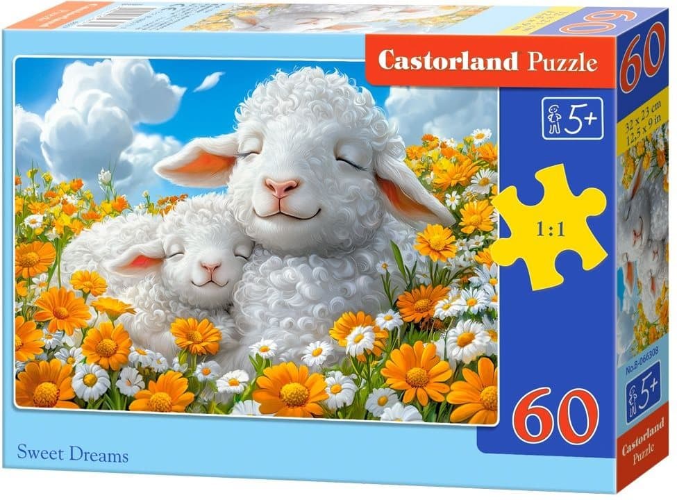 CASTORLAND Puzzle Sladké snění 60 dílků